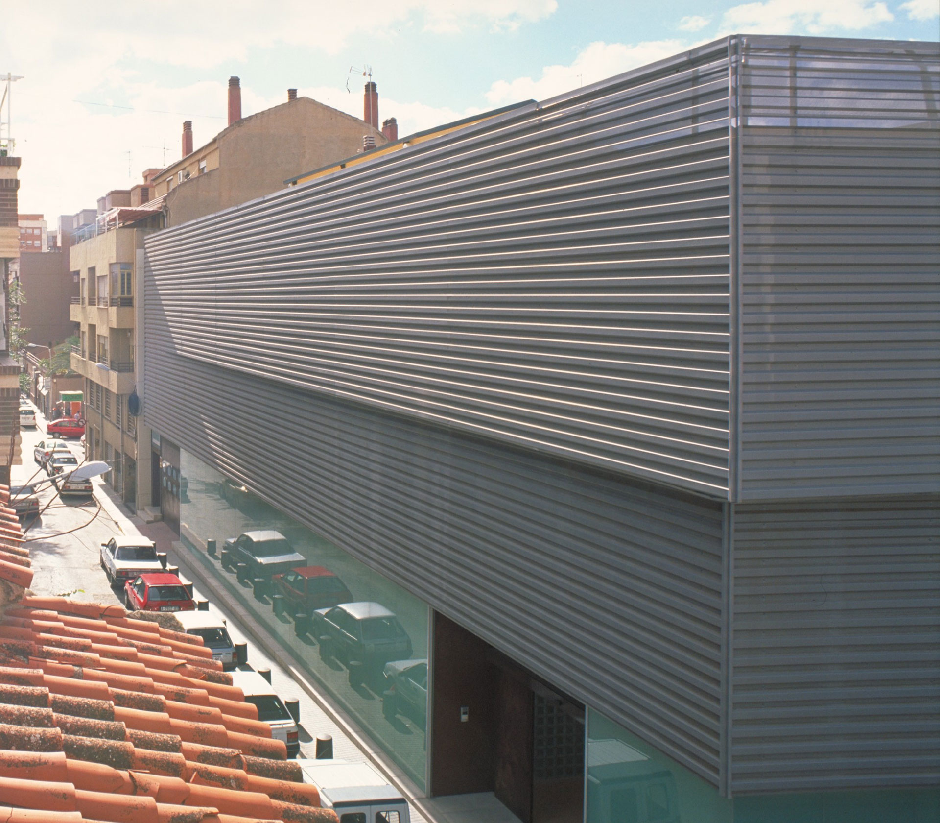 Fachada nave industrial Elda Textil-in