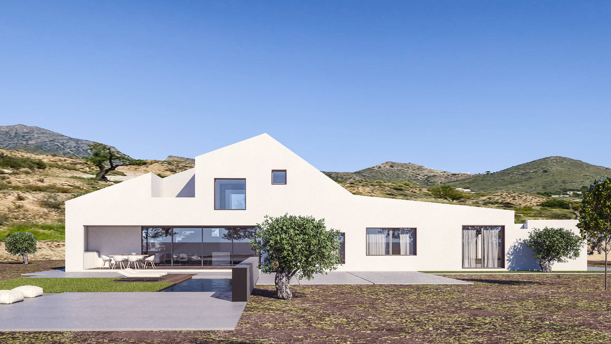 Vivienda en Busot vista exterior frontal diurna